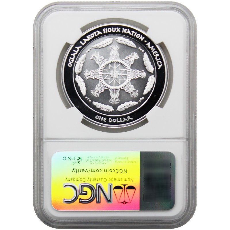 2025 $1 Proof Oglala Lakota Sioux Nation Native American Series