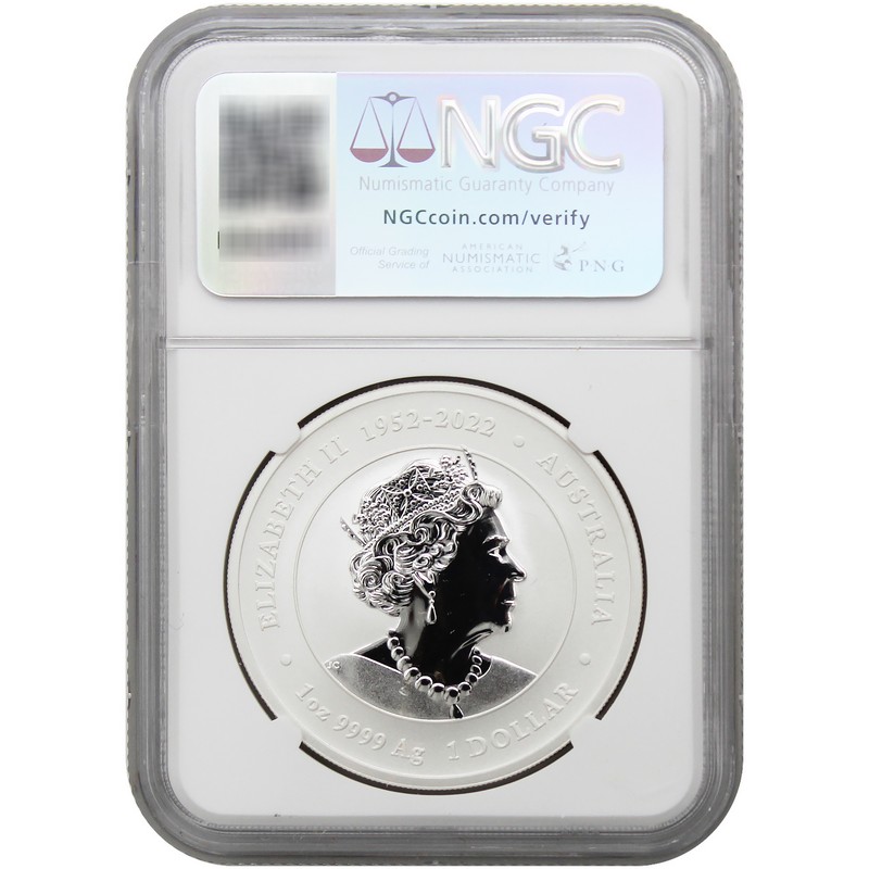【SILVER】資生堂 永年勤続記念マーク入りスプーン 2024 P125 $1 Australia Lunar Series III 1oz Lilac Colorized Silver