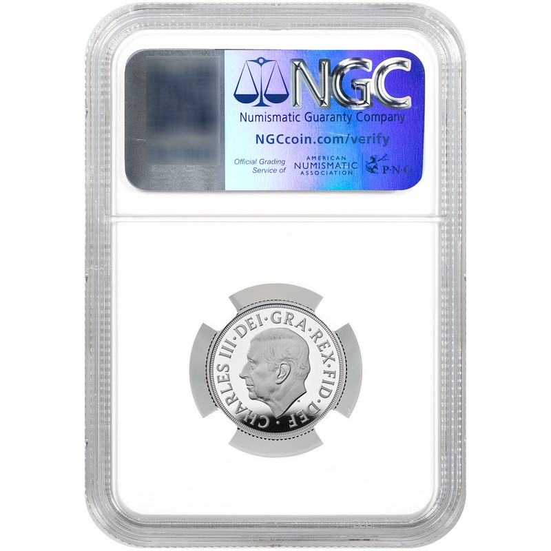 2025 Proof Great Britain First Silver Sovereign Coin w