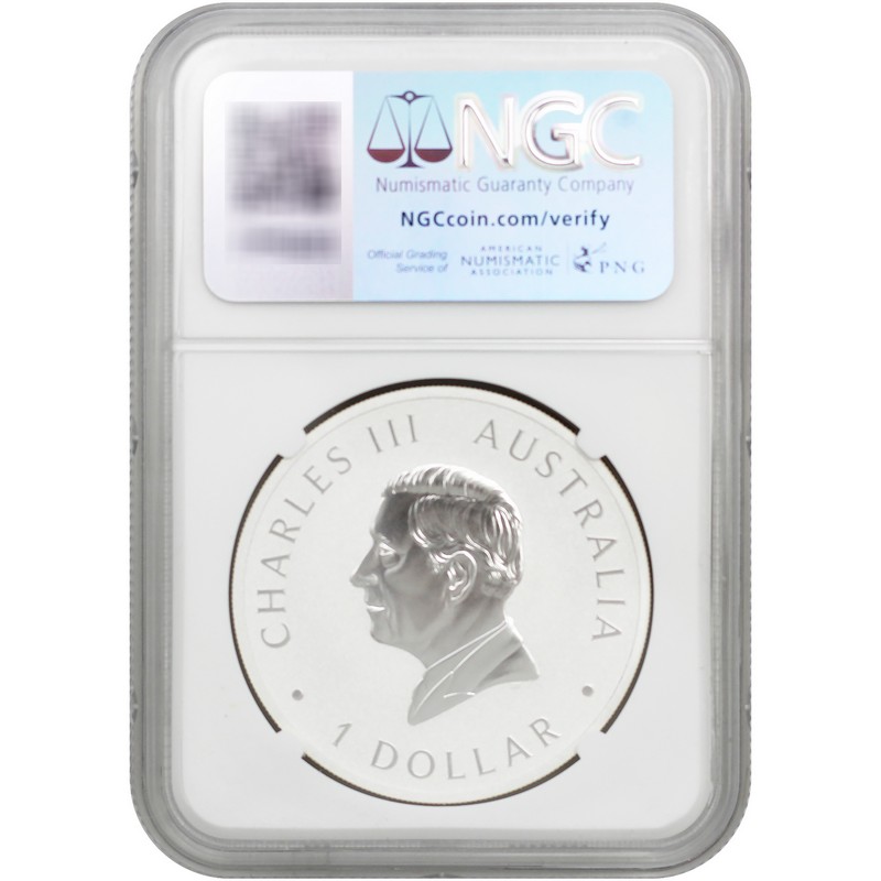2025 P $1 Australia 1oz Colorized Silver 35th Anniversary