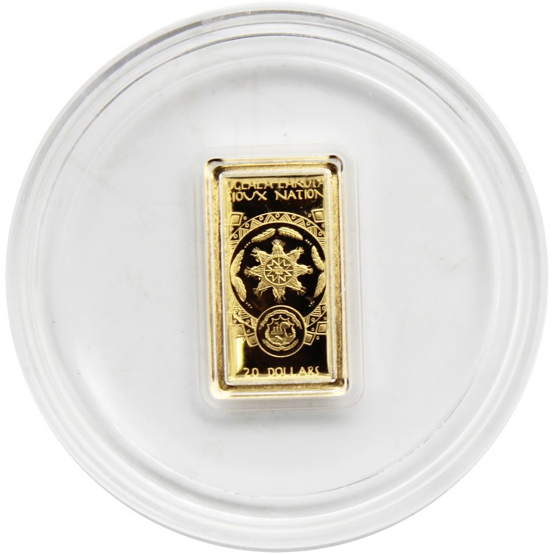 2025 $20 PF Oglala Lakota 0.5g Gold Dreamcatcher Ingot | The Coin