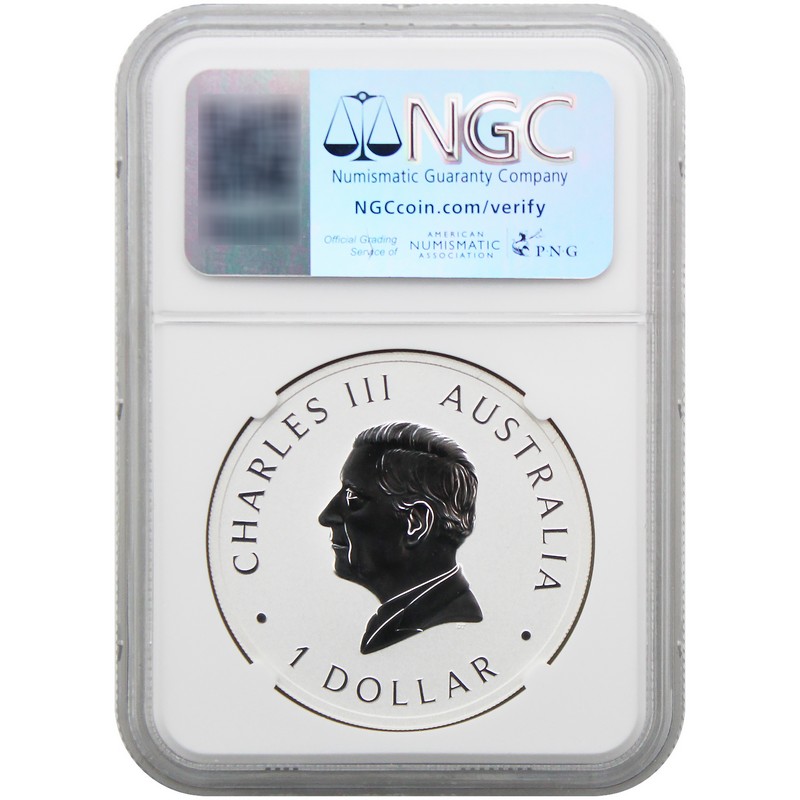 2025 P $1 Australia 1oz Silver Wedge Tailed Eagle NGC MS70 ER