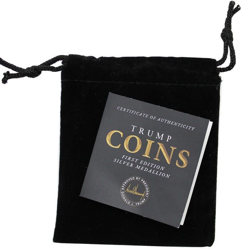 2024) Donald J. Trump 1oz Silver Medallion ANACS PR69 | The Coin Vault