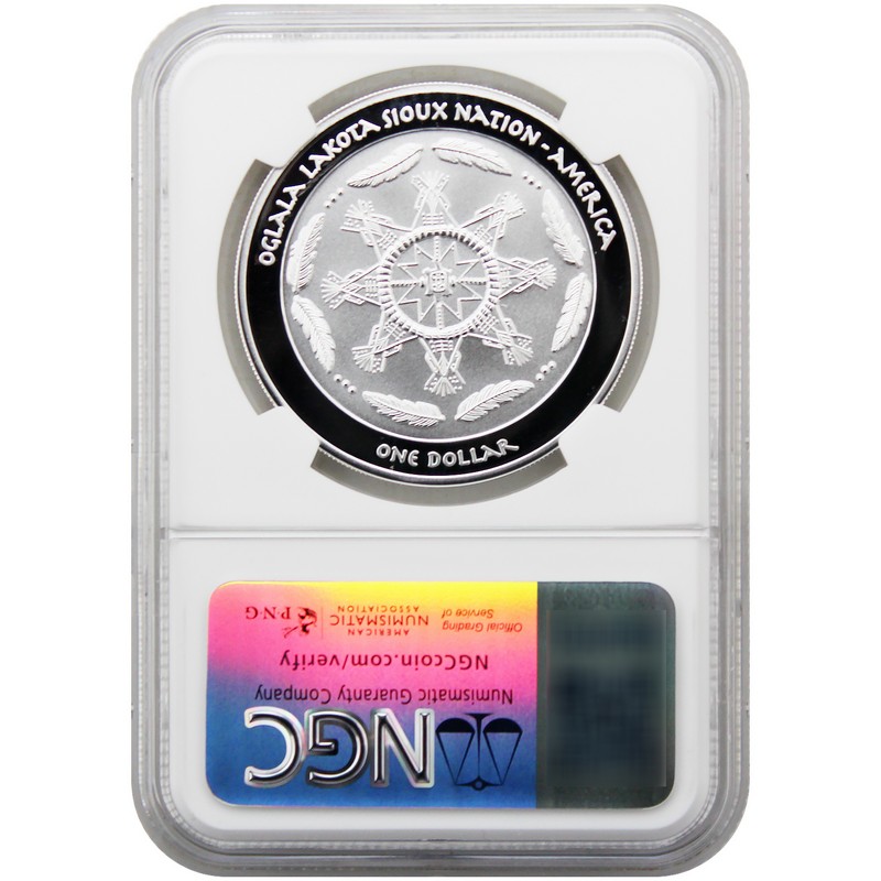 2025 $1 Proof Oglala Lakota Sioux Nation Native American Series