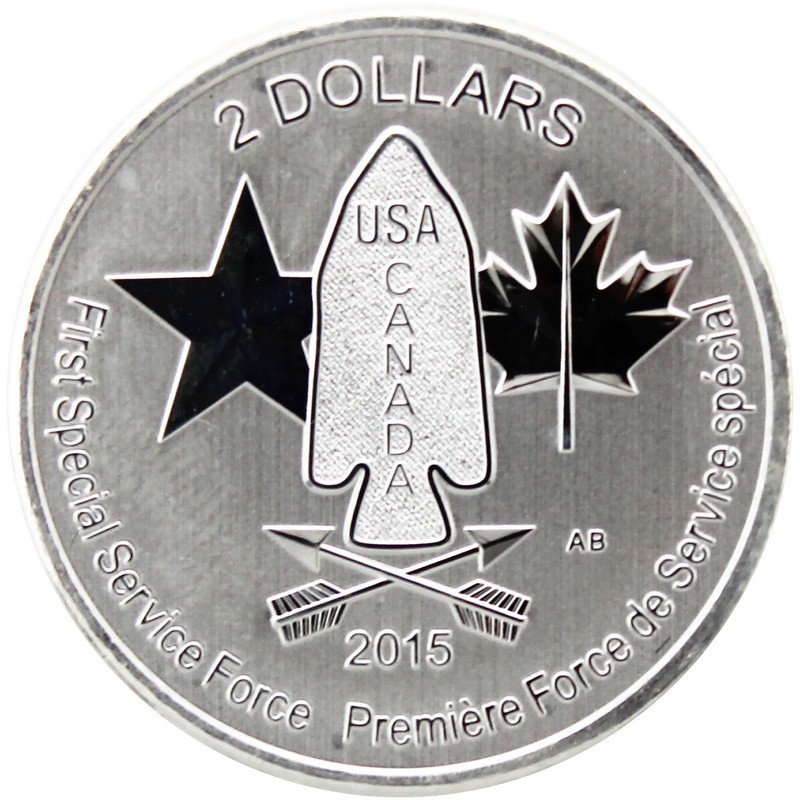 2015 Canada 1/2oz Silver Devil's Brigade Coin | The Coin Vault