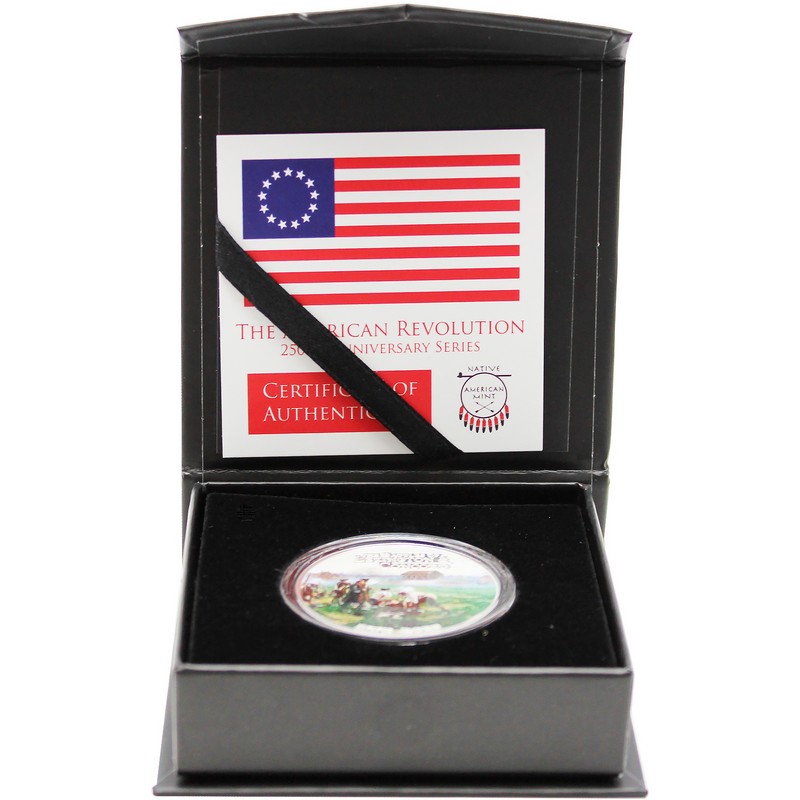 2025 $1 Proof 250th American Revolution Series 1oz Colorized