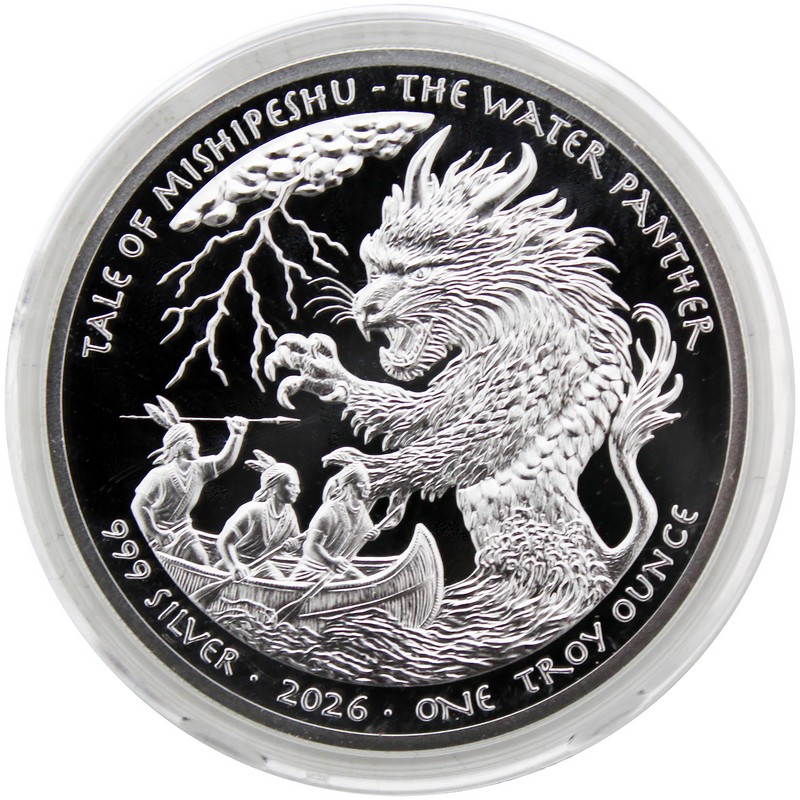 2026 $1 Proof Oglala Lakota Sioux Nation Native American Series