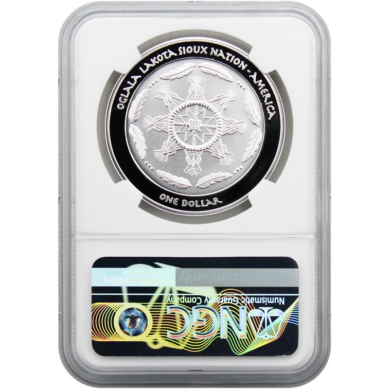 2026 $1 Proof Oglala Lakota Sioux Nation Native American Series