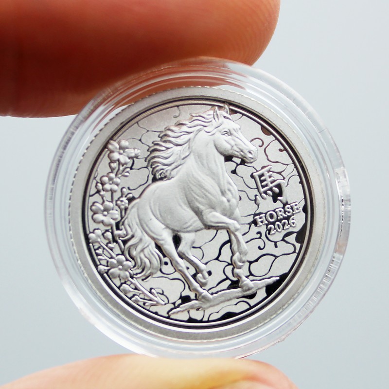 2026 100 Francs Cameroon 1/10oz Silver Lunar Horse BU | The Coin Vault