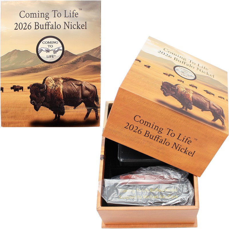 2026 Beyond Relief 5oz Silver Buffalo Nickel OGP | The Coin Vault