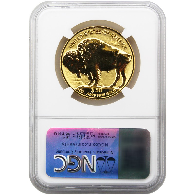 2013 W $50 Reverse Proof Gold Buffalo NGC PF70 Brown Label | The