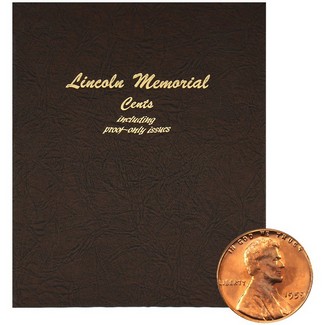 1959-2017 Lincoln Memorial Cents with Proof Issues in Dansco Album
