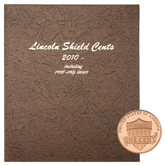 Lincoln Deluxe Shield Cents in Dansco 2010-2022