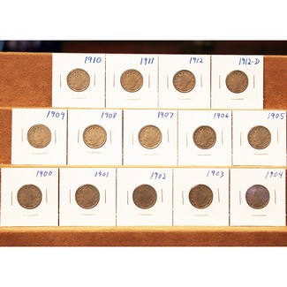 Classic Collection: V-Nickel Roll Of 40 Coins