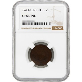 Random Date Two Cent NGC Genuine