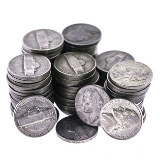 3 - World War II Silver Jefferson Nickel Rolls (120 coins total)