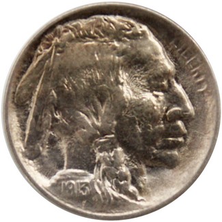1913 Type 1 Buffalo Nickel BU Condition