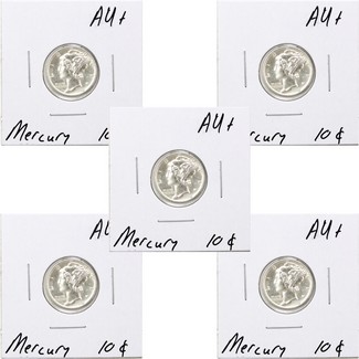 AU Mercury Dime Spectacular!