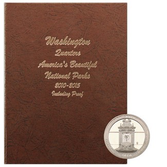 2010-2015 America the Beautiful National Parks Quarters in Dansco Album