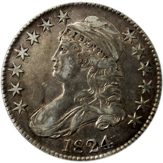 Capped Bust Half Dollar (1807-1839) Average Circulated Condition