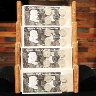 Franklin Half Dollar Date Set