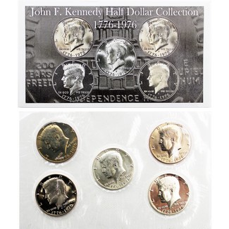 1976 John F. Kennedy Half Dollar Collection