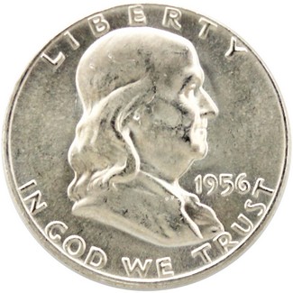 1956 Franklin Half Dollar BU Condition