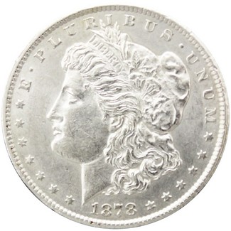 1878 CC Morgan Silver Dollar Almost Uncirculated - Brilliant Uncirculated