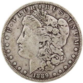 1889 O Morgan 90% Silver Dollar in VG/VF condition