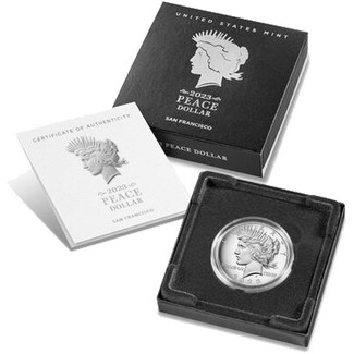 2023 S Proof Peace Silver Dollar OGP