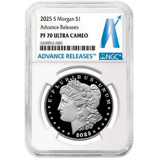 2025 S PF Morgan and Peace Silver Set NGC PF70 UC AR | The Coin Vault