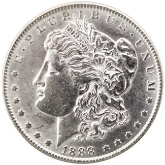 Random Pre-1921 Morgan Silver Dollar in Extra Fine - Almost Uncirculated Condition