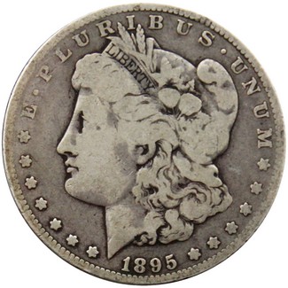 1895 O Morgan Silver Dollar G/VG Condition
