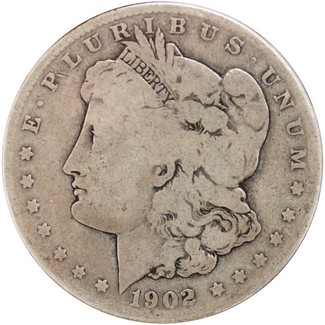 1902 S Morgan Silver Dollar Good - Better Condition