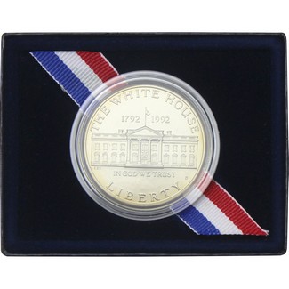 1992 D White House Commem Dollar BU OGP
