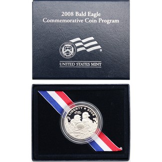 2008 Bald Eagle Proof Commem Half Dollar OGP