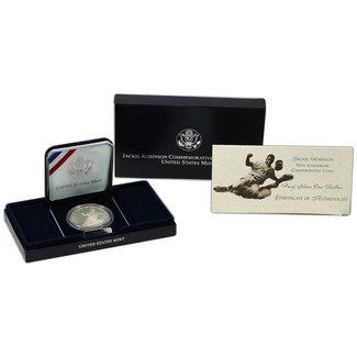 1997 Jackie Robinson Proof Dollar OGP