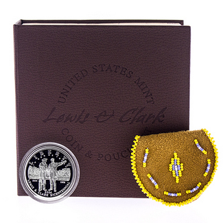 2004 Lewis and Clark Coin and Pouch Set