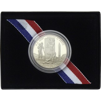 2011 S Proof U.S. Army Commem Half Dollar OGP