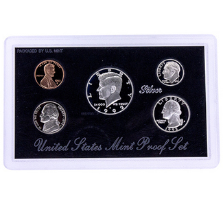 1992 Silver Proof Set OGP