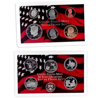 2004 Silver Proof Set 11 pc OGP