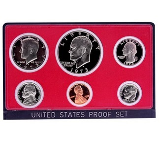 1973 Proof Set in OGP