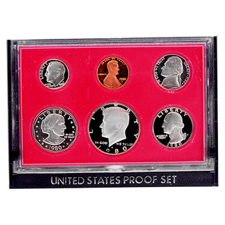 1980 Proof Set in OGP