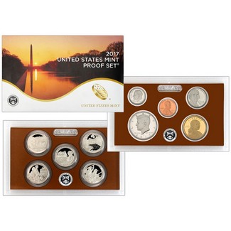 2017 S Clad Proof Set in OGP (10 Coins)