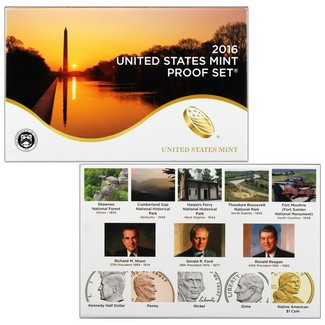 2016 S Clad Proof Set in OGP (13 Coins)