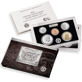 2025 S Silver Proof Set OGP