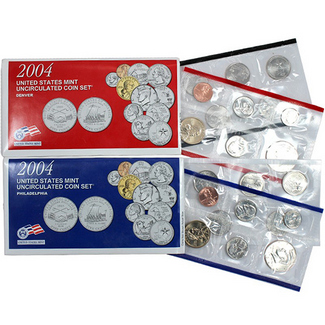 2004 Mint Set in OGP (22 coins)