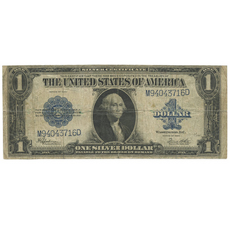 1923 $1 Large Silver Certificate VG/F