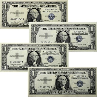 The Coin Vault's Uncirculated Silver Certificate Collection