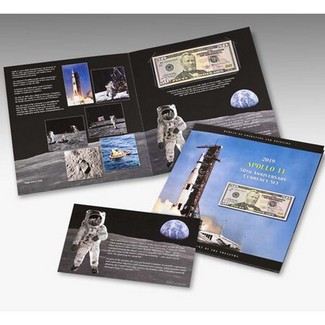 2019 BEP $50 Apollo 11 50th Anniversary Currency Set